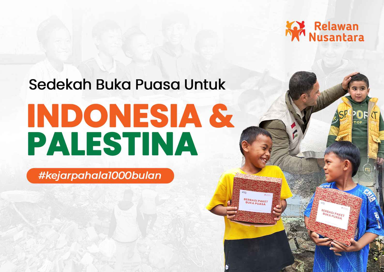 Donasi Sedekah Buka Puasa untuk Indonesia dan Palestina
