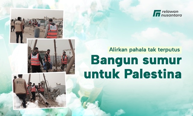Donasi Bangun Sumur untuk Palestina