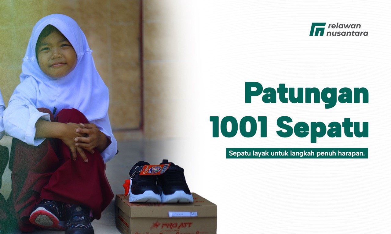 Donasi Berbagi Sepatu untuk Anak Pelosok Nusantara